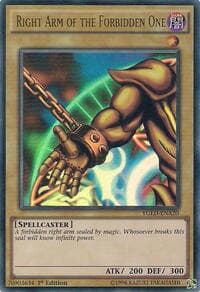 Right Arm of the Forbidden One - King of Games: Yugi's Legendary Decks - YuGiOh card