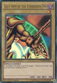 Left Arm of the Forbidden One - King of Games: Yugi's Legendary Decks - YuGiOh card