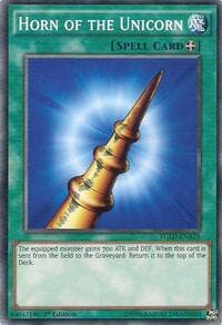 Horn of the Unicorn - King of Games: Yugi's Legendary Decks - YuGiOh card