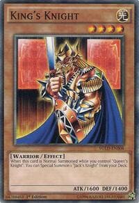 King's Knight (B) - King of Games: Yugi's Legendary Decks - YuGiOh card
