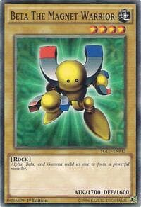 Beta The Magnet Warrior - King of Games: Yugi's Legendary Decks - YuGiOh card