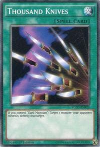 Thousand Knives - King of Games: Yugi's Legendary Decks - YuGiOh card