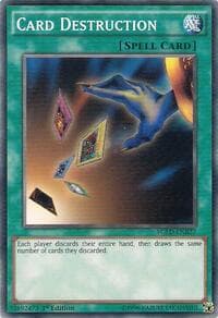Card Destruction - King of Games: Yugi's Legendary Decks - YuGiOh card