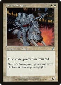 Silver Knight - Scourge - Magic: The Gathering card