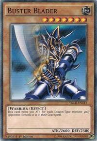 Buster Blader (C) - King of Games: Yugi's Legendary Decks - YuGiOh card