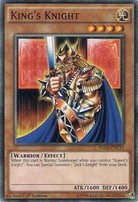 King's Knight (C) - King of Games: Yugi's Legendary Decks - YuGiOh card