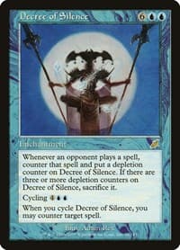 Decree of Silence - Scourge - Magic: The Gathering card
