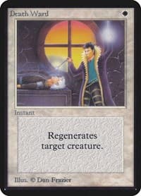 Death Ward - Alpha Edition - Magic: The Gathering card