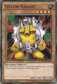 Yellow Gadget - King of Games: Yugi's Legendary Decks - YuGiOh card