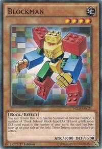 Blockman - King of Games: Yugi's Legendary Decks - YuGiOh card