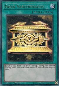 Gold Sarcophagus - King of Games: Yugi's Legendary Decks - YuGiOh card