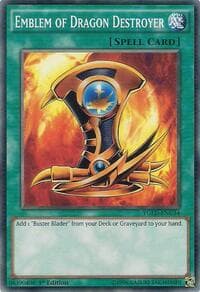 Emblem of Dragon Destroyer - King of Games: Yugi's Legendary Decks - YuGiOh card