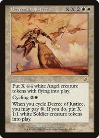 Decree of Justice - Scourge - Magic: The Gathering card