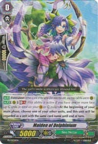 Maiden of Delphinium - Promo Cards - Cardfight Vanguard card