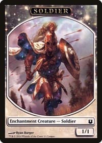 Soldier Token (Born of the Gods) - League Promos - Magic: The Gathering card