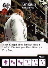 Kingpin - Wilson Fisk - The Amazing Spider-Man - Dice Masters card