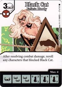 Black Cat - Felicia Hardy - The Amazing Spider-Man - Dice Masters card