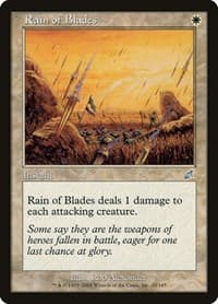 Rain of Blades - Scourge - Magic: The Gathering card