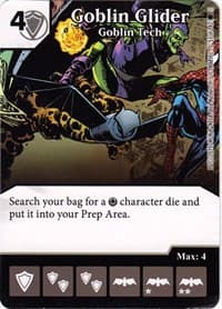 Goblin Glider - Goblin Tech - The Amazing Spider-Man - Dice Masters card