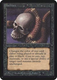 Deathlace - Alpha Edition - Magic: The Gathering card