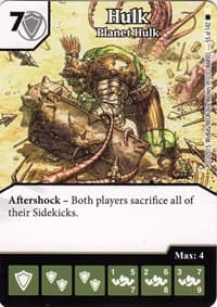 Hulk - Planet Hulk - The Amazing Spider-Man - Dice Masters card
