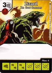 Lizard - Dr. Curt Connors - The Amazing Spider-Man - Dice Masters card