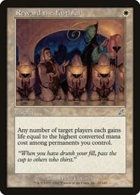 Reward the Faithful - Scourge - Magic: The Gathering card