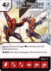 Web Shooters - A Spider's Best Friend - The Amazing Spider-Man - Dice Masters card