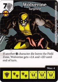 Wolverine - Targeted - The Amazing Spider-Man - Dice Masters card