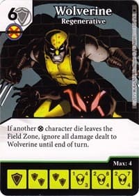 Wolverine - Regenerative - The Amazing Spider-Man - Dice Masters card
