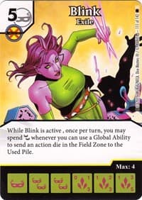 Blink - Exile - The Amazing Spider-Man - Dice Masters card