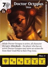 Doctor Octopus - Otto - The Amazing Spider-Man - Dice Masters card