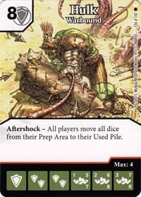 Hulk - Warbound - The Amazing Spider-Man - Dice Masters card