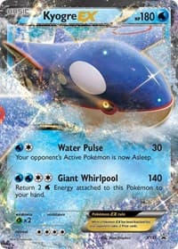 Kyogre EX - XY Promos - Pokemon card