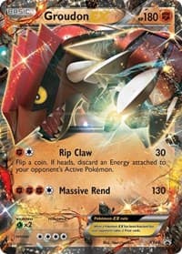 Groudon EX - XY Promos - Pokemon card