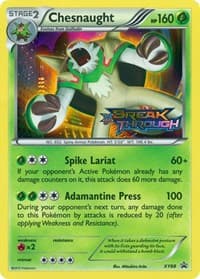 Chesnaught (Prerelease) - XY Promos - Pokemon card