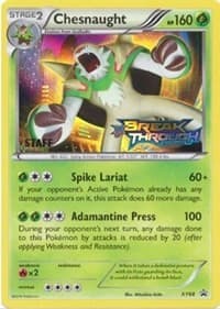 Chesnaught - XY68 (Prerelease [Staff] - XY Promos - Pokemon card