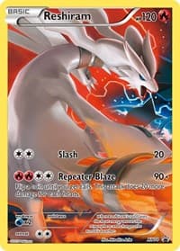 Reshiram (Full Art Promo) - XY Promos - Pokemon card