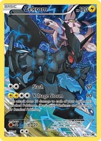 Zekrom (Full Art Promo) - XY Promos - Pokemon card