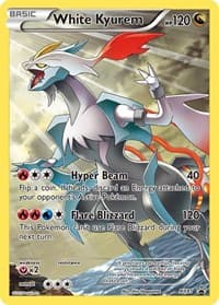 White Kyurem (Full Art Promo) - XY Promos - Pokemon card