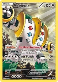Regigigas (Full Art Promo) - XY Promos - Pokemon card