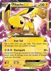 Pikachu EX - XY84 - XY Promos - Pokemon card