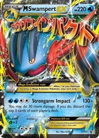M Swampert EX - XY Promos - Pokemon card