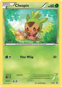 Chespin (Collector Chest) - XY Promos - Pokemon card