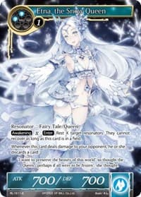 Etna, the Snow Queen - Promo Cards - Force of Will card