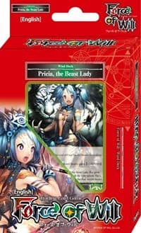 Alice Cluster Starter Deck - Pricia, the Beast Lady - The Twilight Wanderer - Force of Will card