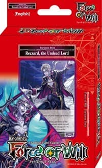 Alice Cluster Starter Deck - Rezzard, the Undead Lord - The Twilight Wanderer - Force of Will card