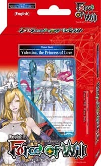 Alice Cluster Starter Deck - Valentina, the Princess of Love - The Twilight Wanderer - Force of Will card
