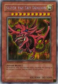 Slifer the Sky Dragon - Yu-Gi-Oh! The Movie Ani-Manga Promo - YuGiOh card