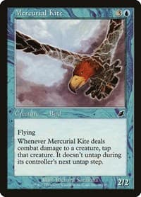 Mercurial Kite - Scourge - Magic: The Gathering card